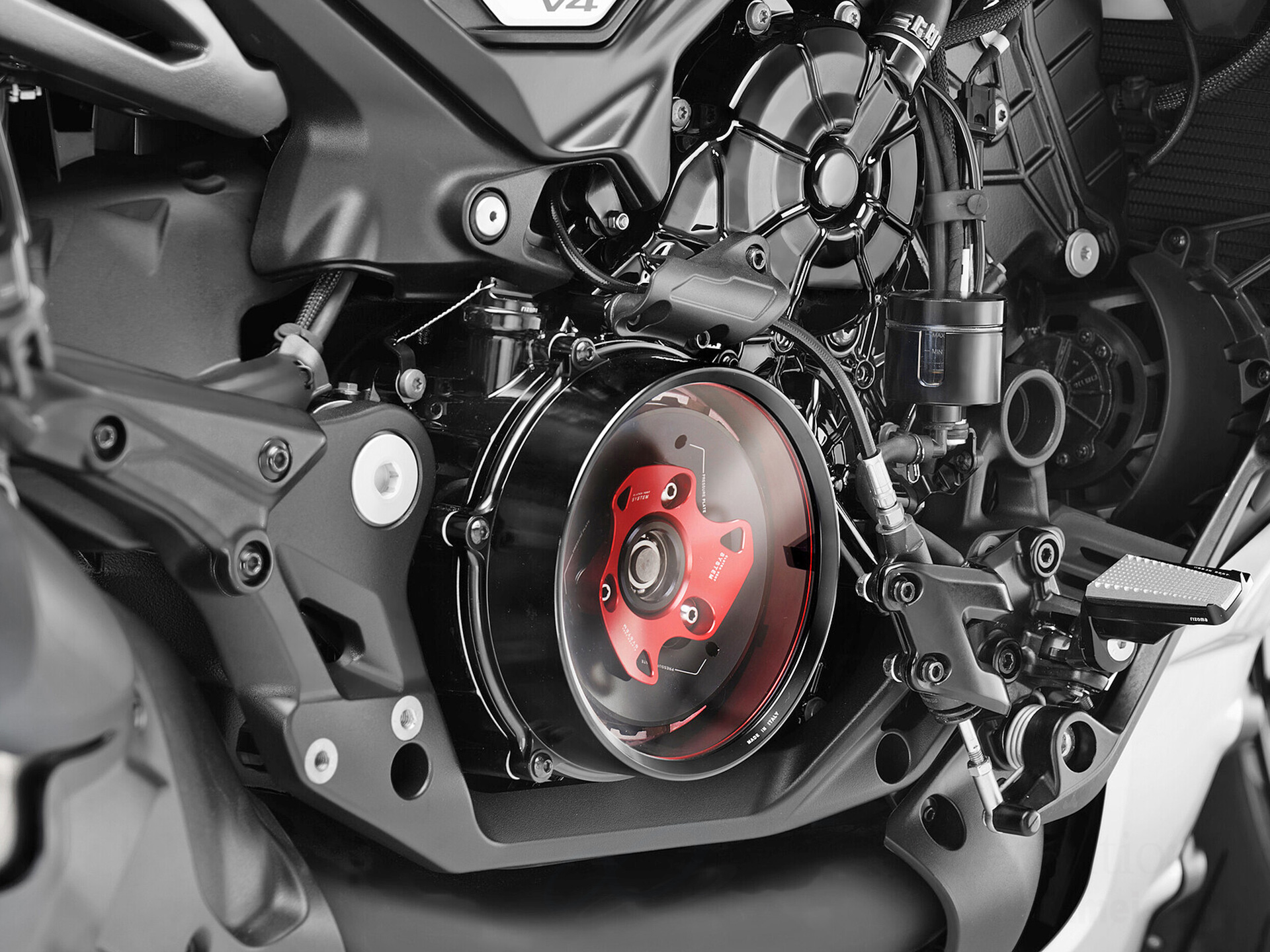 rizoma / リゾマ クリアークラッチカバー DUCATI Xディアベル V4 / XDiavel V4