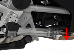 ワンダーリッヒ ブレーキペダルロワーニング BMW R1250RT /  K1600 B/GT/GTL/Grand America