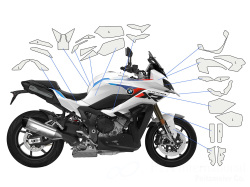 ワンダーリッヒ コンプリートプロテクション「PremiumShield」 BMW S1000XR ('24-)