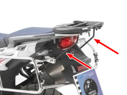 ヘプコ＆ベッカー 正規品 トップケースホルダー補助ステー/補助ブラケット HONDA CRF1000L AfricaTwin