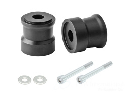 ヘプコ＆ベッカー ハンドルバーライザー 30mm アップ ブラック 4235-7676-3001