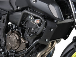 ヘプコ＆ベッカー 正規品 エンジンガード ダークグレー Yamaha MT-07