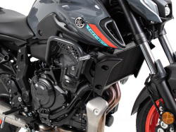 ヘプコ＆ベッカー エンジンガード ダークグレー YAMAHA MT-07