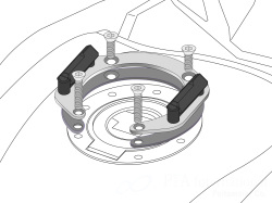 タンクバッグ用ホルダー タンクリング 「マルチベーシック / MultiBASIC」 516-007-7