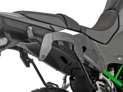 ヘプコ＆ベッカー サイドソフトケースホルダー(キャリア)「C-Bow」Kawasaki KLE500