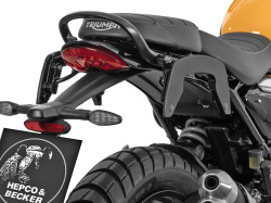 ヘプコ＆ベッカー サイドソフトケースホルダー(キャリア)「C-Bow」 Triumph スクランブラー400XC
