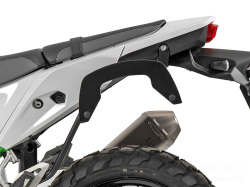 ヘプコ＆ベッカー サイドソフトケースホルダー(キャリア)「C-Bow」Kawasaki KLE500