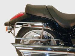 ヘプコ＆ベッカー 正規品 サイドケースホルダー(キャリア) クローム スズキ M1800R Intruder