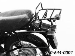 ヘプコ＆ベッカー トップ&サイドケースホルダー ブラック BMW R80G/S  / R65G/S