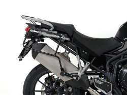 ヘプコ＆ベッカー 正規品 サイドケースホルダー(キャリア) (Lock it system) ブラック Triumph Tiger 1200 Explorer
