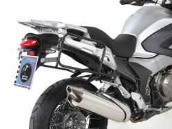 ヘプコ＆ベッカー 正規品 サイドケースホルダー(キャリア) (Lock it system) ブラック ホンダ VFR1200X Crosstourer (クロスツアラー)
