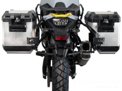 ヘプコ＆ベッカー サイドケースホルダー + Xplorer(Cutout)セット SUZUKI Vストローム 800 DE