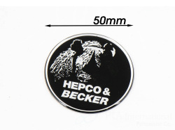 ヘプコ&ベッカー ロゴ 50mm ポッティングシール