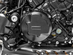 ワンダーリッヒ カーボンクラッチカバー DUCATI ムルティストラーダ V4/S/Pikes Peak