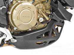 Wunderlich カーボン エンジンアンダースポイラー DUCATI ムルティストラーダ V4
