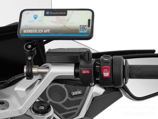 Wunderlich アダプター for ハンドルマウント BMW R1300RT