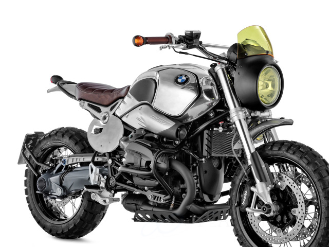 ワンダーリッヒ スイングアームナンバープレートホルダー BMW R12 nineT