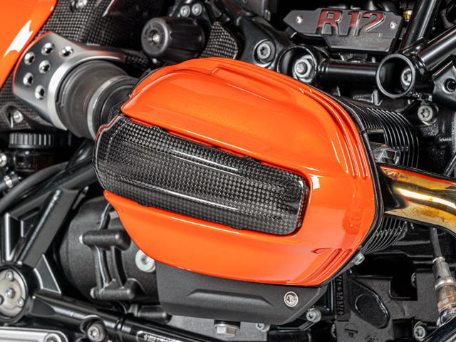 ワンダーリッヒ カーボン スパークプラグコネクターカバー BMW R12 G/S