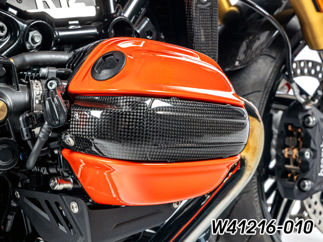 ワンダーリッヒ カーボン スパークプラグコネクターカバー BMW R12 G/S