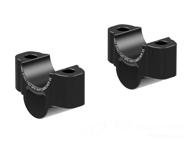 ヘプコ＆ベッカー ハンドルバーライザー 25mmアップ YAMAHA テネレ700