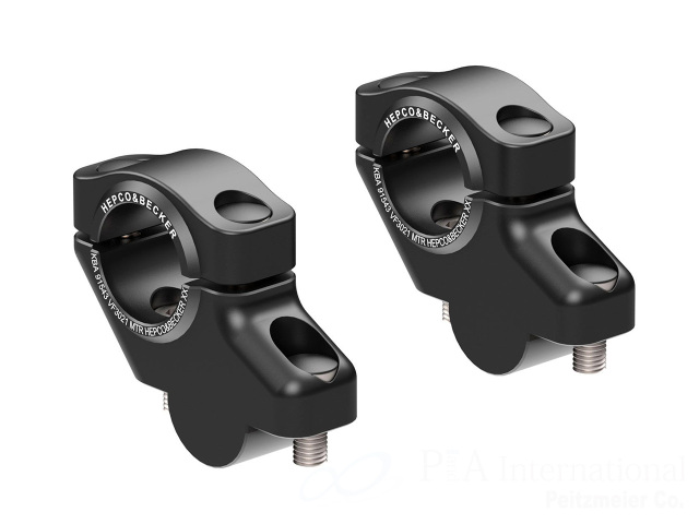 ヘプコ＆ベッカー ハンドルバー セットバックライザー 30mmアップ