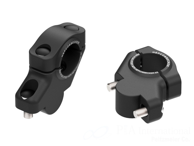 kraan　外貨 カタールリヤルセット ヘプコ＆ベッカー ハンドルバー セットバックライザー 30mm