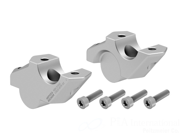 1 ペアのオートバイハンドルバーマウントクランプリフターバーライザー