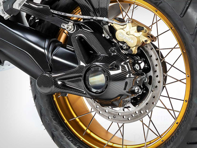 ワンダーリッヒ カーボンファイナルドライブカバー R1250GS/R1200GSLC 