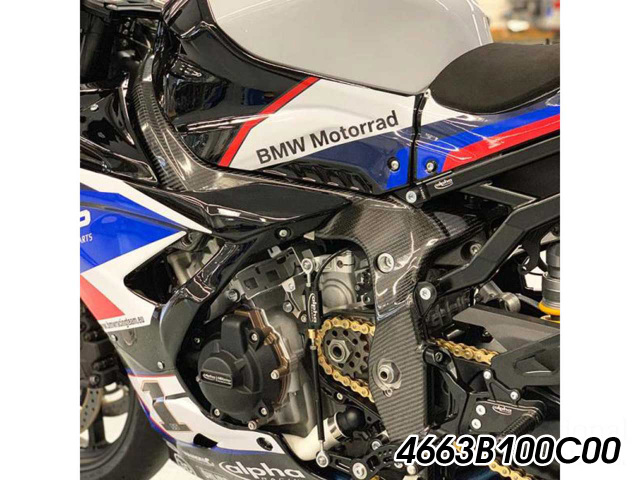 s1000rr カーボンフレームカバー 2011年式 Carbony:カーボニー S1000RR 10-14年用 ドライカーボン フレーム