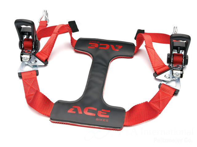 後輪固定ベルト 「ラッシングシステム」