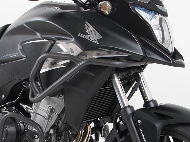 ヘプコ ベッカー タンクガード ダークグレイ Honda 400x Cb500x