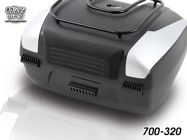 ティンバーフラッシュJr ケース入り二本 ヘプコ＆ベッカー トップケース Junior(ジュニア) TC55 Flash