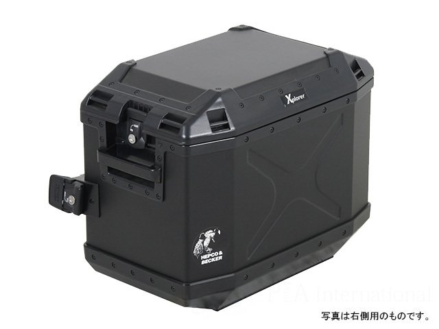 ヘプコ＆ベッカー エクスプローラー Xplorer ブラック サイドケース