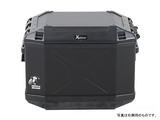 ヘプコ&ベッカー　HEPCO＆BECKERエクスプローラー　パニアケース左右 ヘプコ＆ベッカー エクスプローラー Xplorer ブラック サイドケース