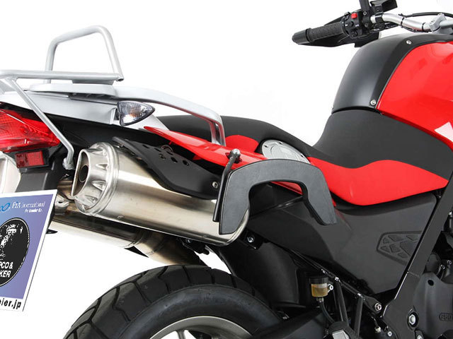 BMW G650GS 純正 オプション サイドパニア ケース ステー付き