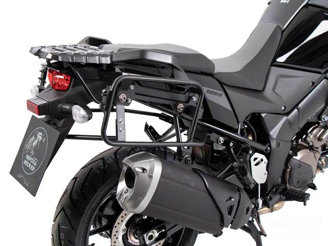 ヘプコ＆ベッカー　v-strom650 サイドパニア取付ステー（車両取外し分） ヘプコ＆ベッカー サイドケースホルダー「Lock it system」 SUZUKI V
