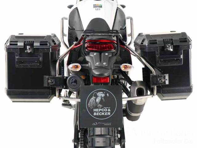 ヘプコ＆ベッカー サイドケースホルダー（ブラック） Tenere 700