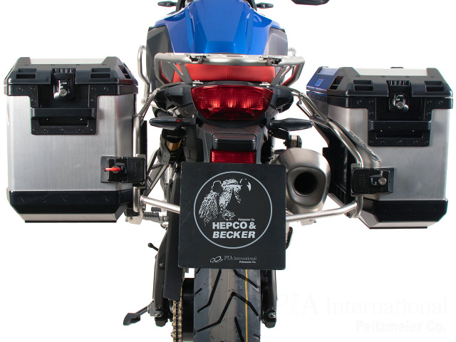 ヘプコ＆ベッカー サイドケースホルダー + Xplorer(Cutout)セット BMW