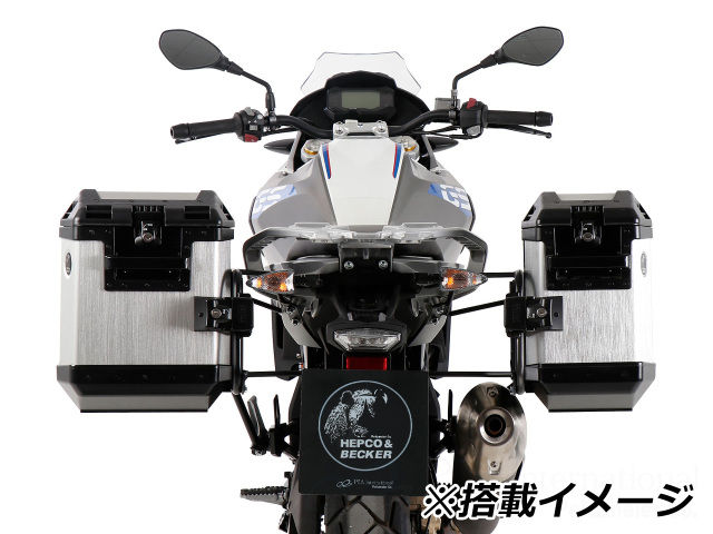 ヘプコ＆ベッカー サイドケースホルダー BMW G310GS