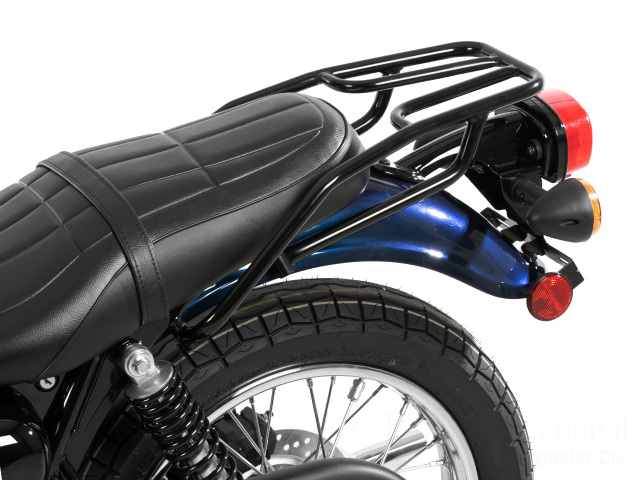 Kawasaki MEGURO S1/W230 純正リアキャリア タンデムにも クラシックキャリア W230、MEGURO S1 ブラック｜株式会社デイトナ
