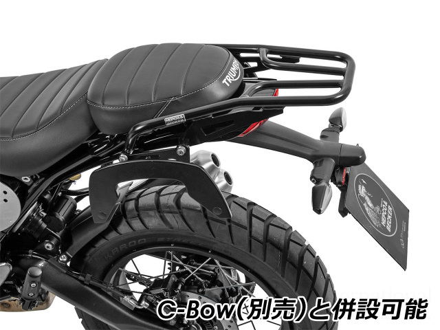ヘプコ＆ベッカー リアキャリア Triumph スピード400 / スクランブラー