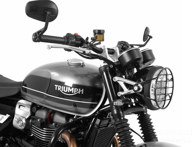 トライアンフ ヘッドライトパーツ　スラクストン トライアンフ スラクストン1200 ヘッドライト＆スピードメーター