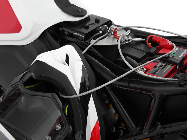 Wunderlich ヘルメット盗難防止ワイヤー DUCATI DesertX