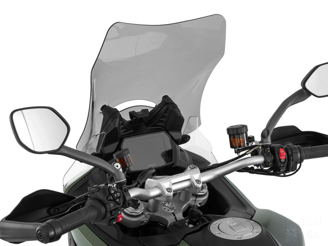 Wunderlich ウインドスクリーン 「MARATHON」 DUCATI ムルティ