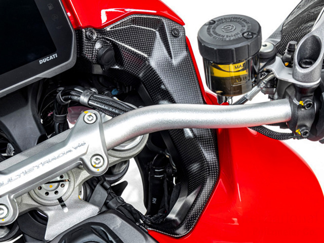 Wunderlich カーボンコックピットサイドカバー DUCATI ムルティ