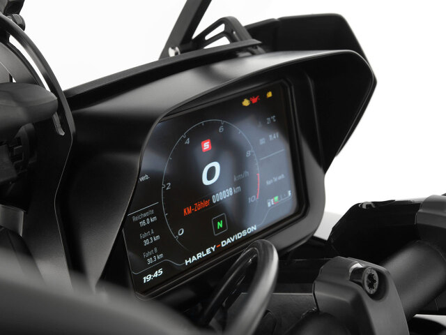 Wunderlich メーターバイザー for TFT 6.8inch Harley-Davidson