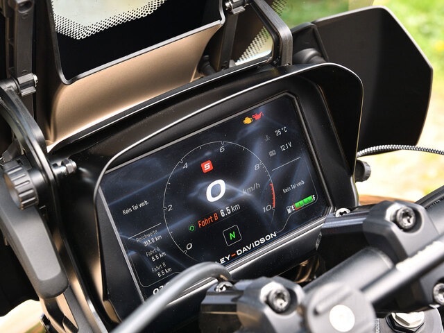 Wunderlich メーターバイザー for TFT 6.8inch Harley-Davidson
