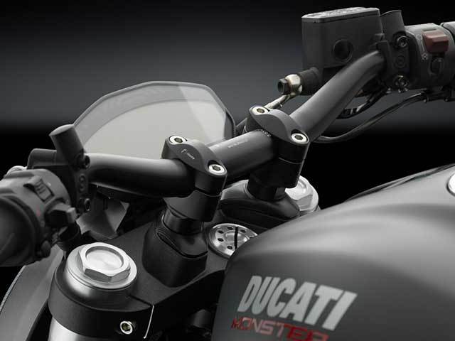 rizoma / リゾマ 正規品 Monster1200 / Monster821用ハンドルバーライザー