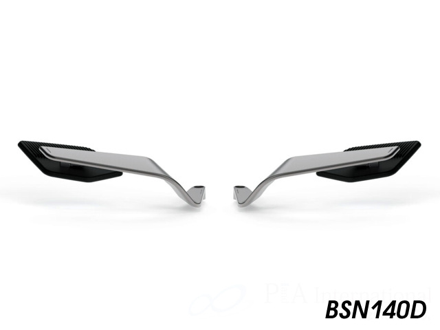RIZOMAステルスミラー 左右セット BSN140A リゾマ ドゥカティ M8 rizoma リゾマ ミラー 「STEALTH MAX / ステルス マックス」 BSN010