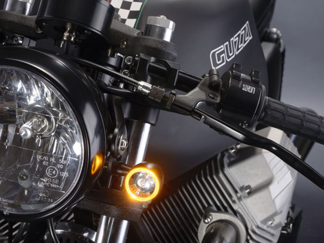 ケラーマン bullet 1000 Dark LED ウィンカー 2個セット ケラーマン(Kellermann) Bullet 1000 PL ウインカー フロント用